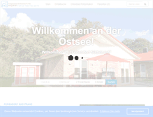 Tablet Screenshot of feriendorfsuedstrand.de